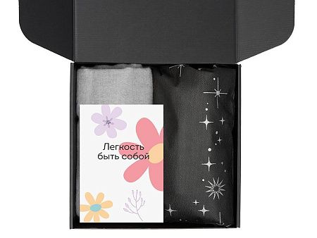 Подарочный набор «Re:f. Walk» с палантином, шоппером и термосом