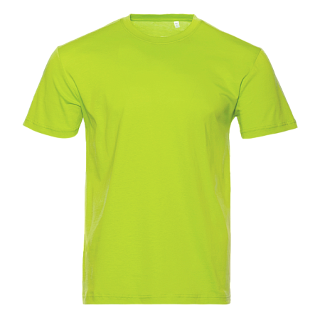 Футболка унисекс STAN, хлопок 150, 51, Лаймовый,  (18)  (56/XXXL)