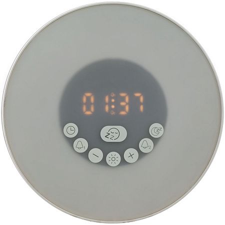 Лампа-колонка dreamTime для пробуждения светом и музыкой, черная