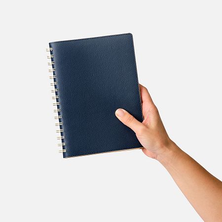 Ежедневник Виста (Vista) недатированный, синий/бежевый