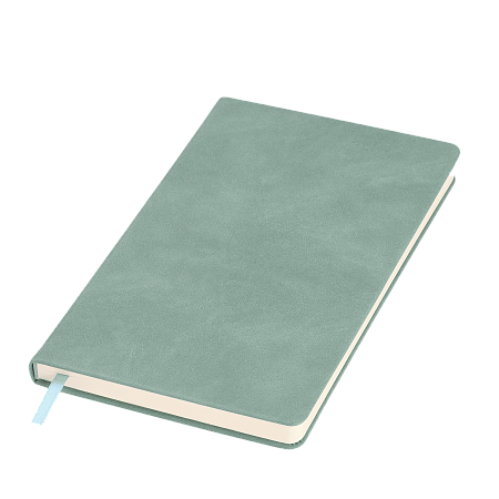 Ежедневник Стелла (Stella) недатированный с магнитом на обложке, бирюзовый