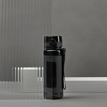 Бутылка для воды Вектор (Vector), черная