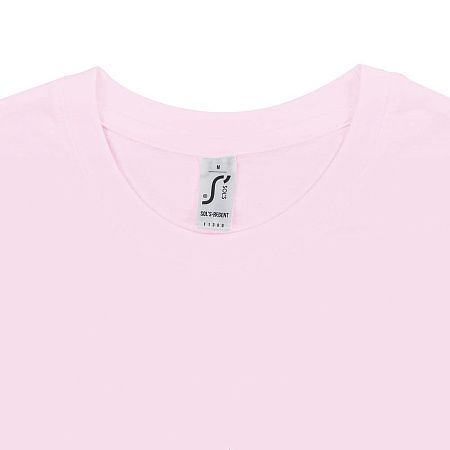 Футболка унисекс Regent 150, светло-розовая, размер XS