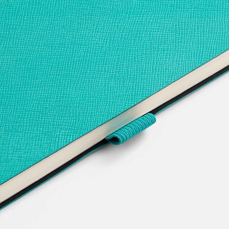 Ежедневник Lungo, недатированный, бирюзовый