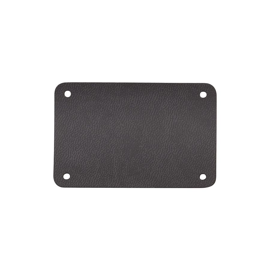 Шильд 4х6 см имитация кожи