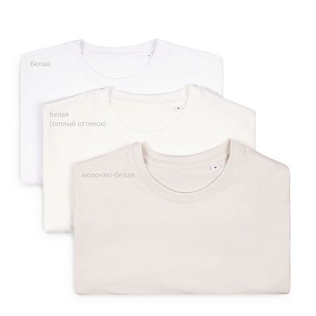 Футболка женская T-bolka Lady, белая (теплый оттенок), размер S