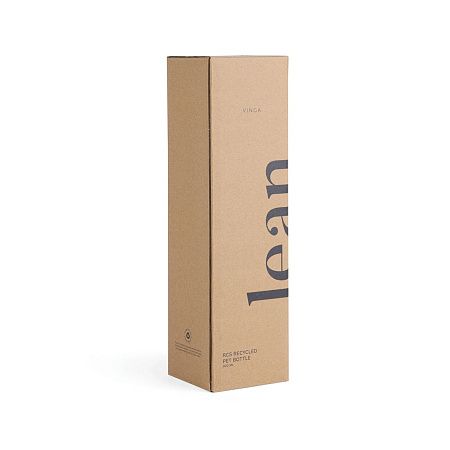 Бутылка для воды VINGA Lean из rPET RCS, 800 мл