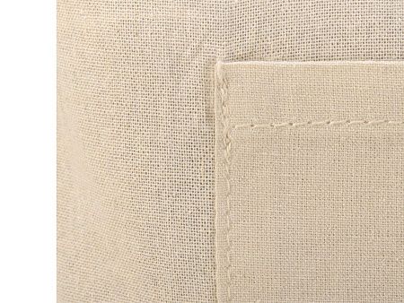 Складная сумка Jute из хлопка и джута с карманом