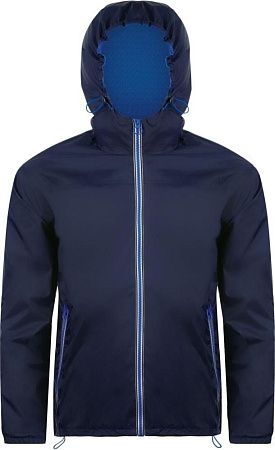 Ветровка Skate, темно-синяя с ярко-синим, размер 3XL