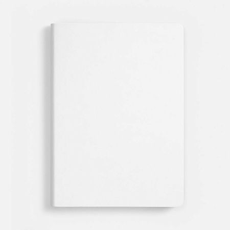 Ежедневник Nebraska Flex, недатированный, белый с золотистым