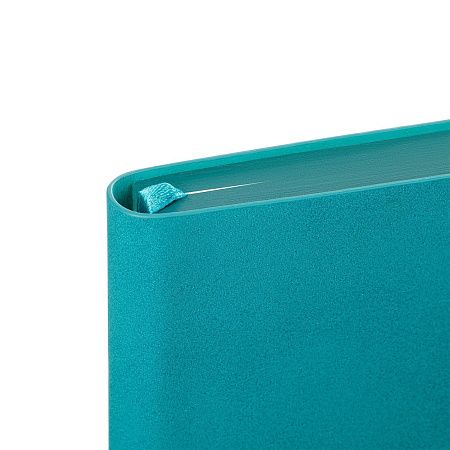 Ежедневник Ин Велюр (In Velour) недатированный, бирюзовый