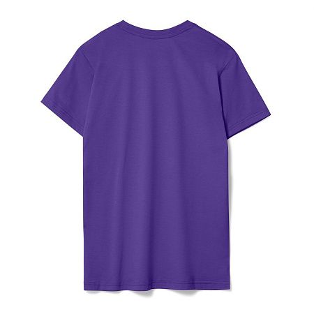 Футболка унисекс T-Bolka 160, фиолетовая, размер L v2
