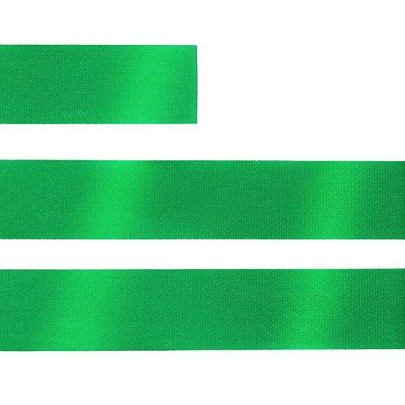 Лента сатиновая Satin 20 S, зеленая, 30 см