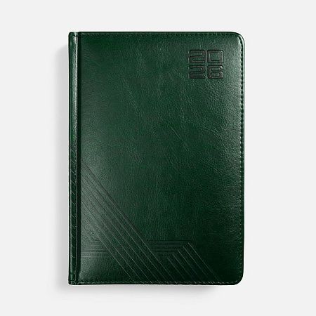 Ежедневник Faro, датированный, темно-зеленый