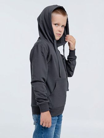 Худи детское Kirenga Kids 2.0, темно-серое (графит), размер 12 лет (142-152 см)