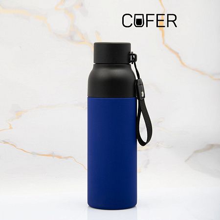 Термобутылка Button Black