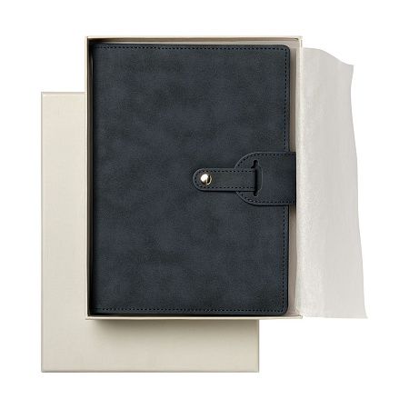 Ежедневник-портфолио Пассаж (Passage NEO) недатированный в подарочной коробке, синий