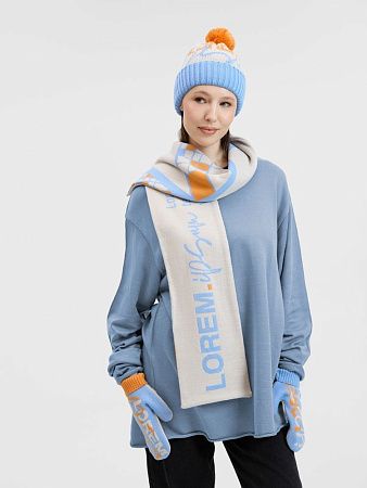 Варежки на заказ Mani, полушерсть, размер M