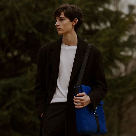 Шоппер Superbag Companion, с тремя отделениями, боковым креплением (карабин) и карманом