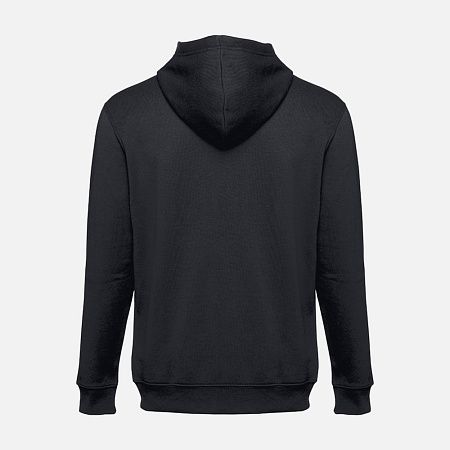 Толстовка мужская на молнии с капюшоном Amsterdam, черная, размер XXL