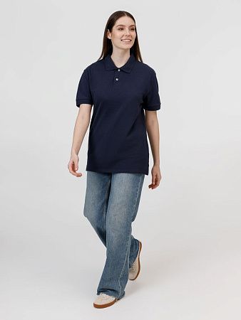 Рубашка поло унисекс Pacific, кобальт (темно-синяя), размер S