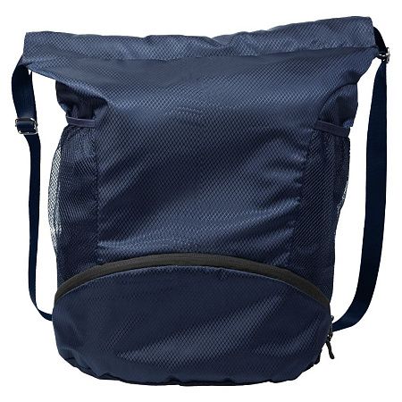 Рюкзак нейлоновый Trieste, темно-синий, размер 42*45*16 см