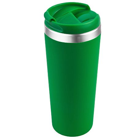 Термокружка KOMO SOFT COLOR 420мл. Зеленая 6060.02