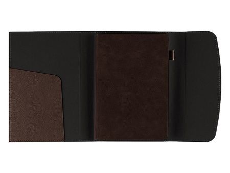 Ежедневник в суперобложке Country Bergamo Romanee A5+, коричневый, недатированный, в твердой обложке