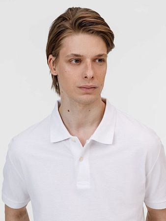 Рубашка поло унисекс Pacific, белая, размер M