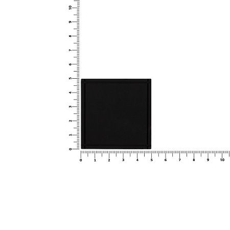 Лейбл из ПВХ Dzeta, L, черный