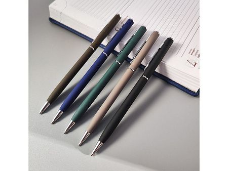 Ручка металлическая шариковая «Palermo», софт-тач