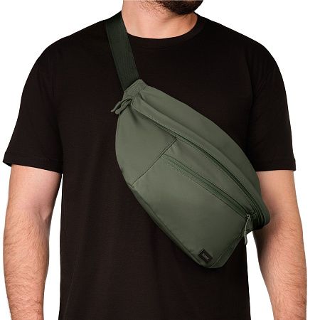 Сумка через плечо (cross body) Бостон (Boston), зеленая