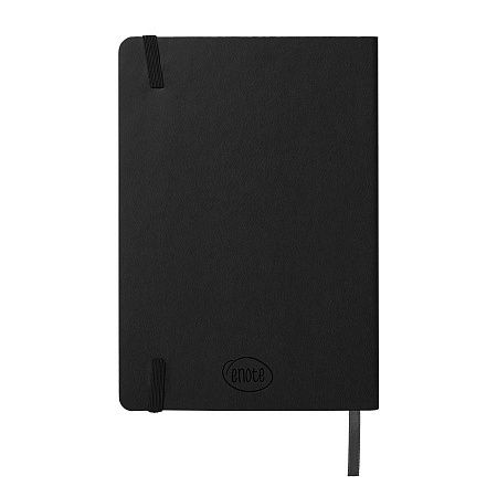 Ежедневник недатированный Shady, А5,  черный, кремовый блок в линейку, черный обрез