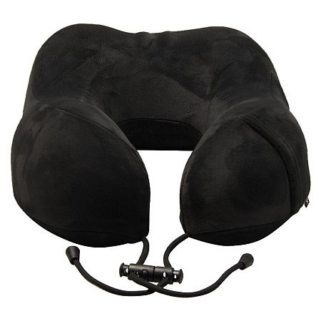 Подушка дорожная Сomfort Memory Form Easy Travel, чёрная