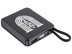 Внешний аккумулятор с подсветкой лого «Nex», 5000 мАч