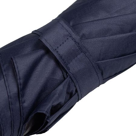 Зонт складной автоматический  Forest BERGEN, диаметр 103 см, радиус 23 дюйма, 10 панелей, с UV защитой в подарочной коробке, темно-синий