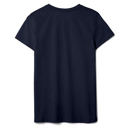 Футболка женская T-bolka Lady, темно-синяя, размер S