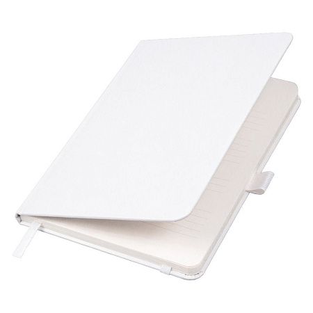 Блокнот Forest  Alfa Polo  Soft А5, недатированный, в твердой обложке, с резинкой и петлей для ручки, белый
