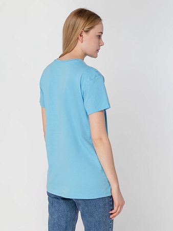 Футболка унисекс T-Bolka 160, голубая, размер XL v2