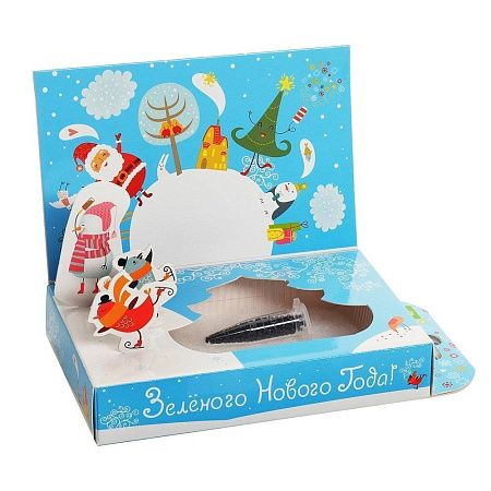 Набор для выращивания зелени "Новый зеленый год"