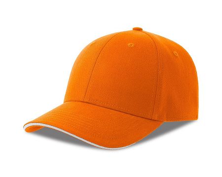 Бейсболка LIBERTY SANDWICH-S 270, 6 клиньев, металлическая застежка