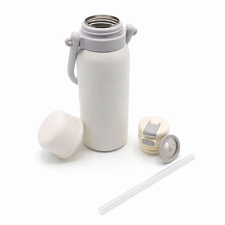 Термос Holdy с ручкой, белый