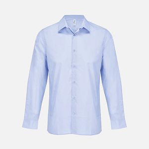 Рубашка мужская Bailey, голубая, размер 5XL