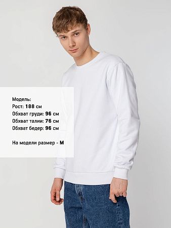 Толстовка Unit Toima Heavy, белая, размер XS v2