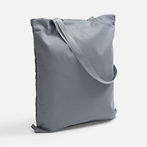 Шопер B3, серый с серыми ручками