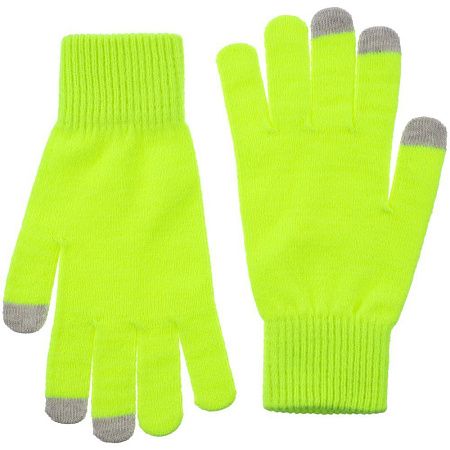 Перчатки сенсорные Urban Flow, салатовые неон, размер L/XL