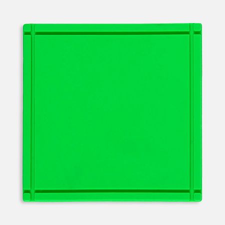 Лейбл из ПВХ Dzeta, L, зеленый неон