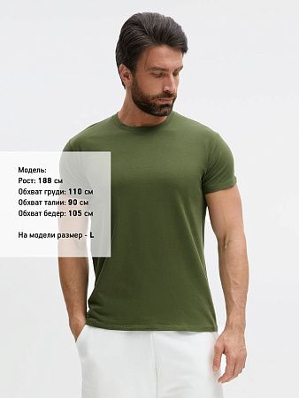Футболка Imperial 190, зеленый хаки, размер M