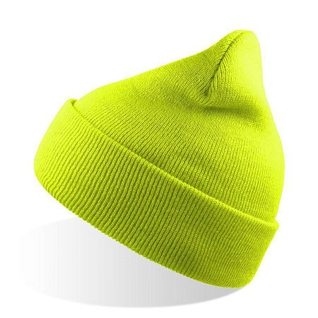 Шапка вязаная двойная WIND с отворотом