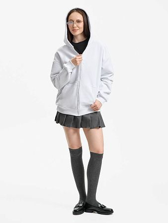 Толстовка унисекс оверсайз Sartoro, белая, размер XL/2XL